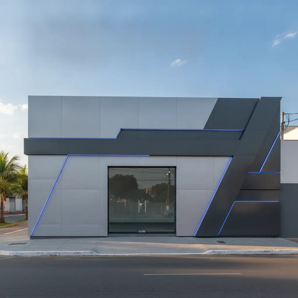 Como Adaptar Fachada em ACM em Ponto Comercial Alugado em Goiânia