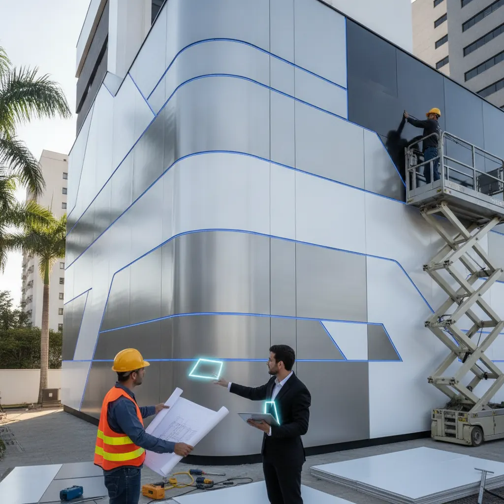 Como Fazer Projeto de Reforma de Fachada em ACM em Goiânia