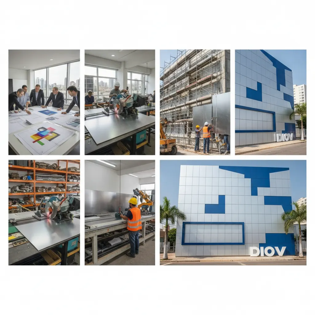 Como Funciona a Instalação de Fachada em ACM em Goiânia