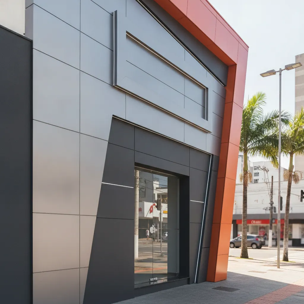 Como Renovar a Fachada Comercial com ACM em Goiânia
