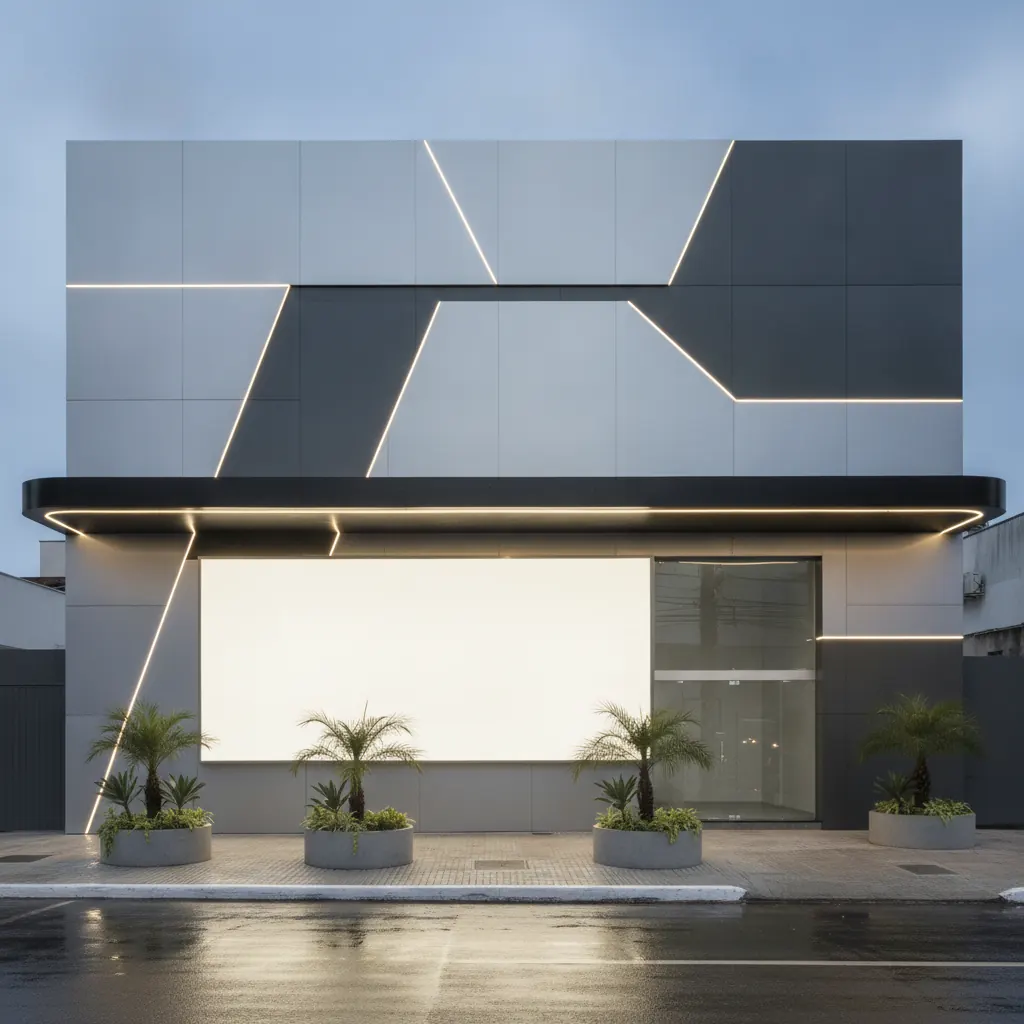 Como Renovar a Fachada Comercial com ACM em Goiânia