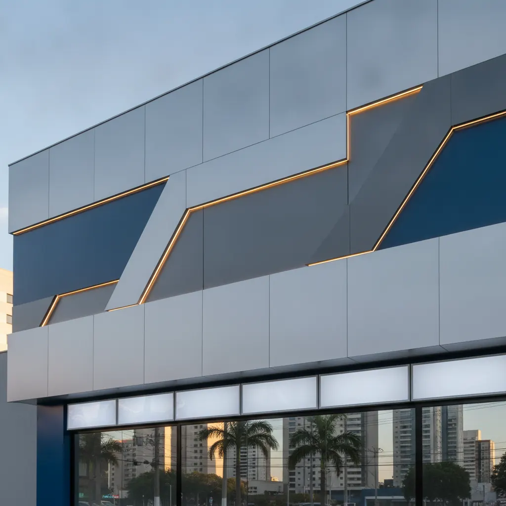 Fachada em ACM é segura para prédios comerciais em Goiânia?