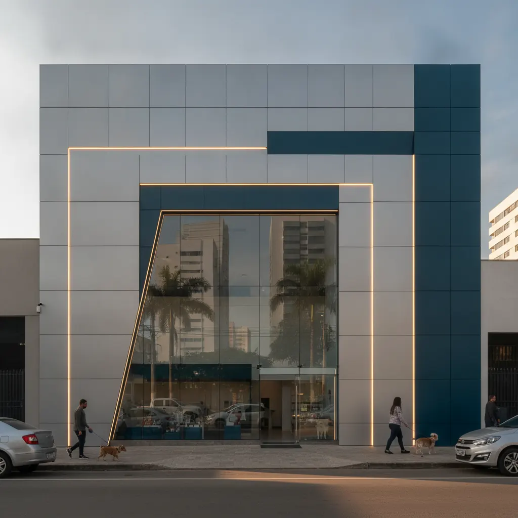 Fachada em ACM para Pet Shop em Goiânia: Guia Completo